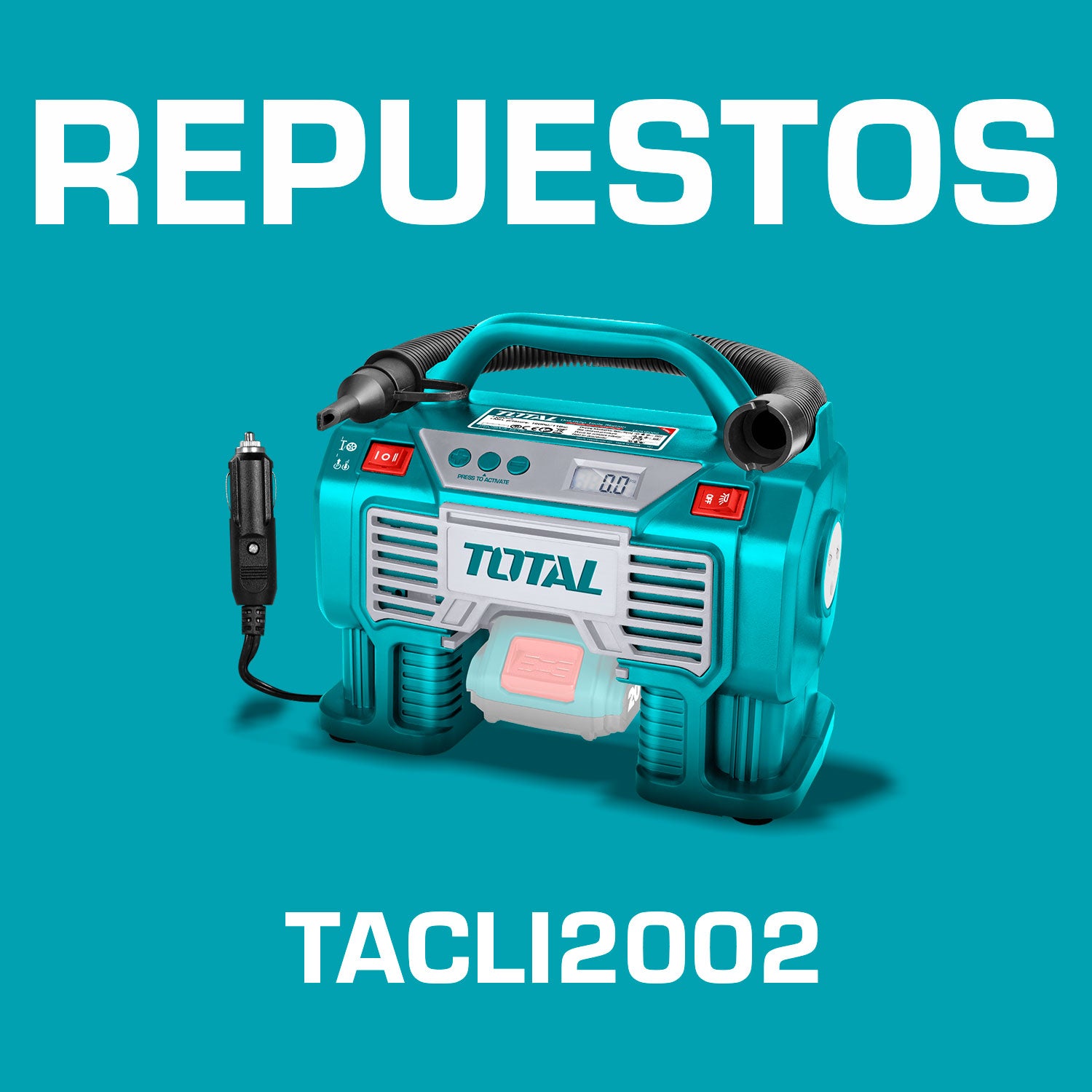 Repuestos Compresor de Aire Automático 20V. Codigo TACLI2002