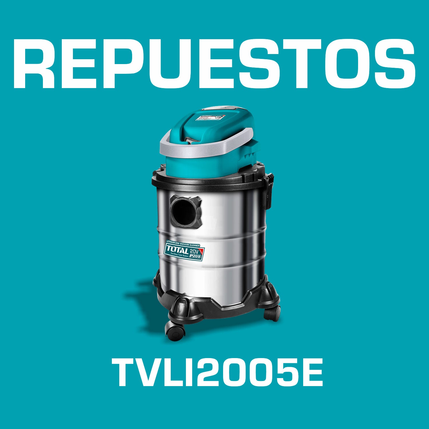 Repuestos Aspiradora de Limpieza 20 L Lithium-Ion. Codigo TVLI2005E