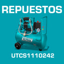 Repuestos Compresor de Aire 24L 1.5Hp (sin aceite) . Comprime 2x más rapido. Apto para odontologia Codigo  UTCS1110242