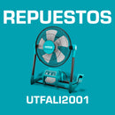 Repuestos Abanico 13" Lithium-Ion de Bateria de 20 V. No incluye Bateria ni Cargador. Codigo  UTFALI2001