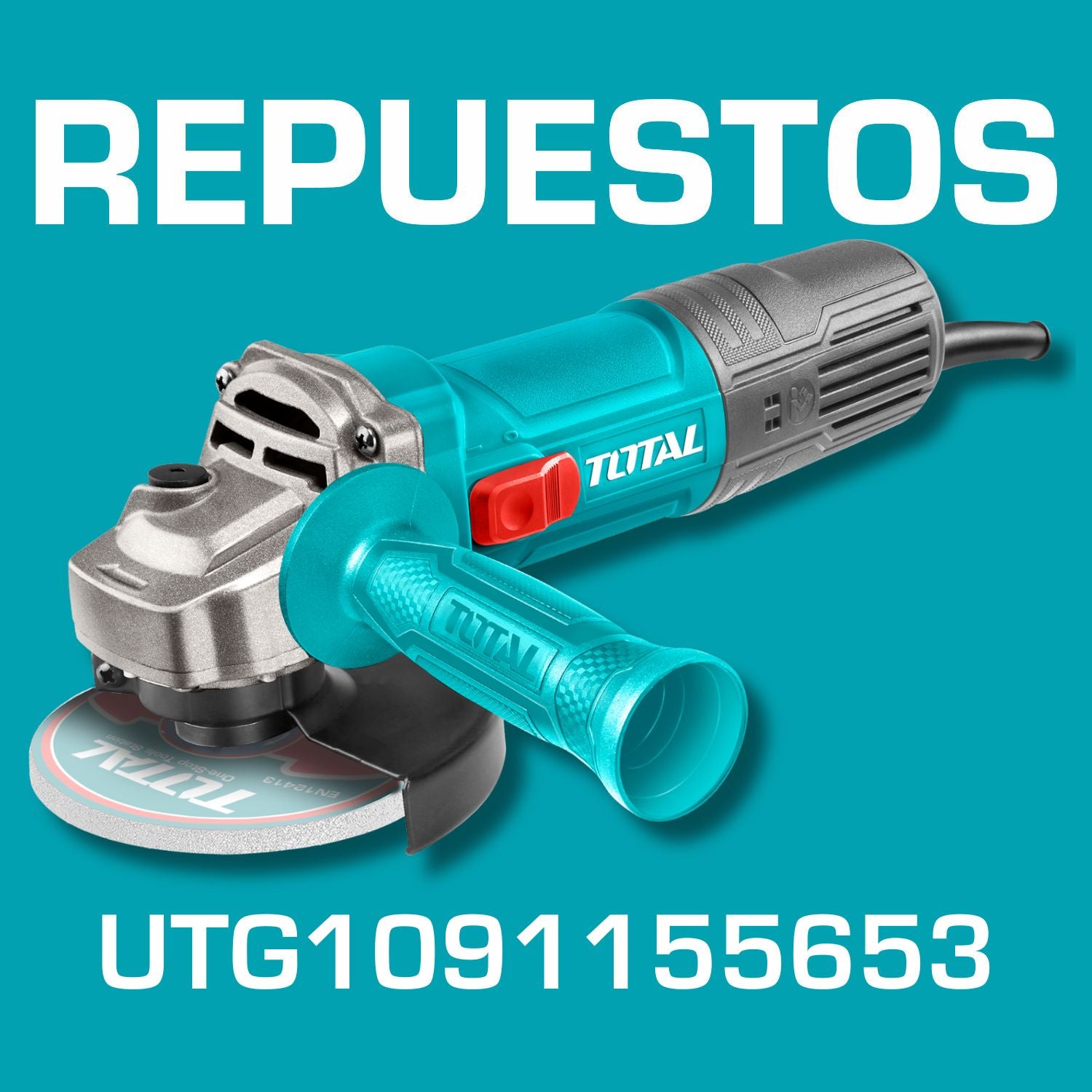 Esmeriladora Angular Flexible 900W Diámetro Del Disco: 4-1/2"  Codigo UTG1091155653