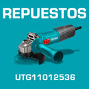 Repuestos Esmeriladora Angular. 1100W. 12000rpm. Rosca: 5/8"-11UNC Codigo UTG11012536