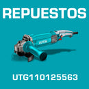 Repuestos Esmeriladora Angular.1100W. 12000rpm.  4-1/2"  Rosca: 5/8"-11UNC. Codigo UTG110125563