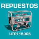 Repuestos Generador a Gasolina 1,400watts 1.4kW. 110-120V 60Hz 3600rpm 5.5L Motor 4 tiempos. Alternador de Aluminio. Planta Codigo  UTP115005