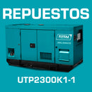 Repuestos Planta Diesel generador eléctrico 33KW Con ATS integrado Codigo  UTP2300K1-1