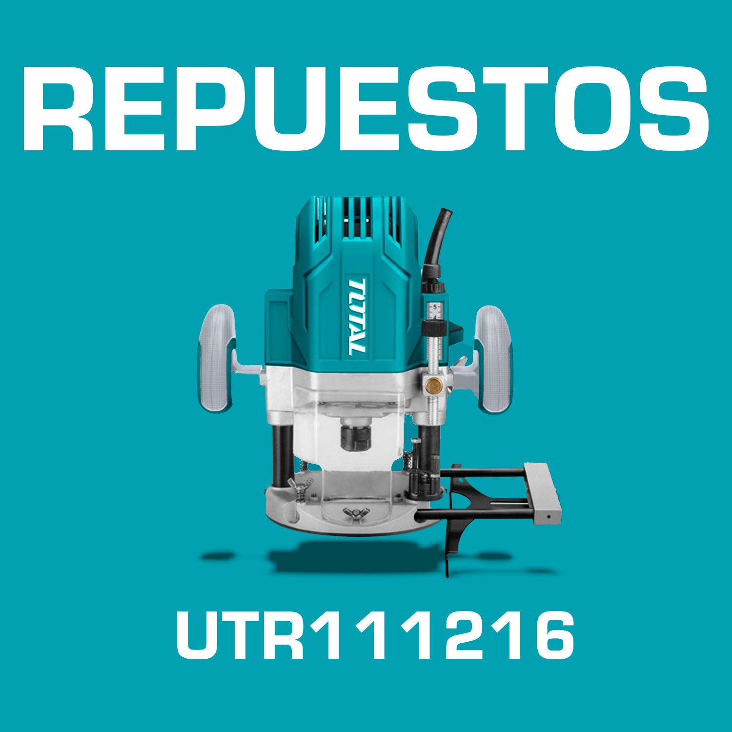 Repuestos Router 1600W 22000rpm. Codigo UTR111216