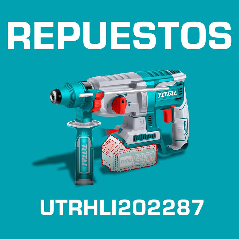 Repuestos Taladro Rotomartillo 20V. Codigo UTRHLI202287