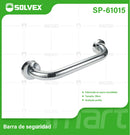 Barra de Seguridad Inoxidable para Baño 30cm Antideslizante. Seguridad para Ducha, WC y Escaleras. Barra de Apoyo y Soporte.