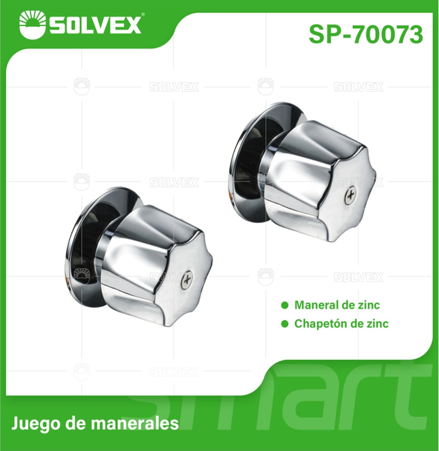 Manerales Para Ducha Y Lavamanos De Zinc Con Acabado Cromado (Par De Llaves).