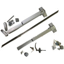 Barras antipanico para puertas contra incendio con cerradura. Puertas dobles.