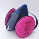 Repuesto Filtro Purificador 2097 P100. Cartucho Para Respirador Mascarilla Frontal De Silicona sólidas y líquidas (polvo, humo, neblina, fibras) (Pack de 2).