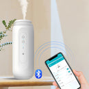 Difusor Aromas De Aceites Esenciales (100 Ml). Cubre 300 M2 Dispensador De Fragancia Aromático. Ambientador. Aromaterapia. 19x7.2cm. 110V APP bluetooth