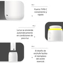 Difusor Aromas De Aceites Esenciales (100 Ml). Cubre 300 M2 Dispensador De Fragancia Aromático. Ambientador. Aromaterapia. 19x7.2cm. 110V APP bluetooth