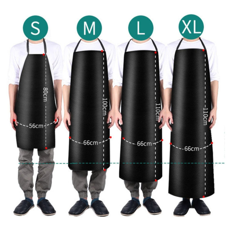 Delantales Impermeables De Nano PVC Para Cocinas, Bares, Lavanderías, Talleres. Mandiles Altamente Resistentes.