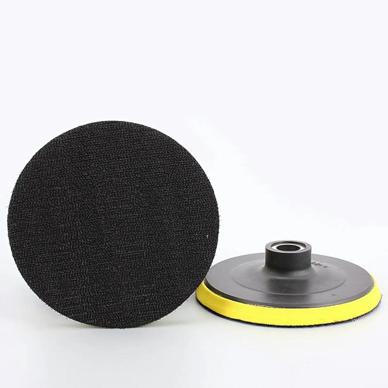 Disco De Goma Con Velcro Para Pulidora de 7" (180mm) Rosca 5/8''-11