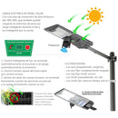 Lámpara Solar LED 300W De Exterior Con Cámara WiFi De Seguridad IP65. Foco con panel solar. Luz blanca.