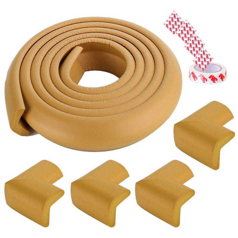 Protector De Esquinas Y Bordes (2 Metros Con 4 Esquineros). Protector De foam Seguridad Para Niños Y Bebés.