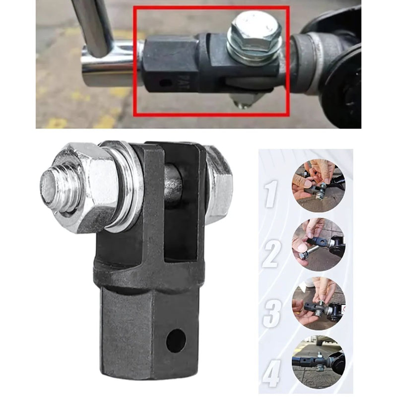 Adaptador Para Gato hidraulico de Tijera. Conector Para Taladro Eléctrico o de Impacto.
