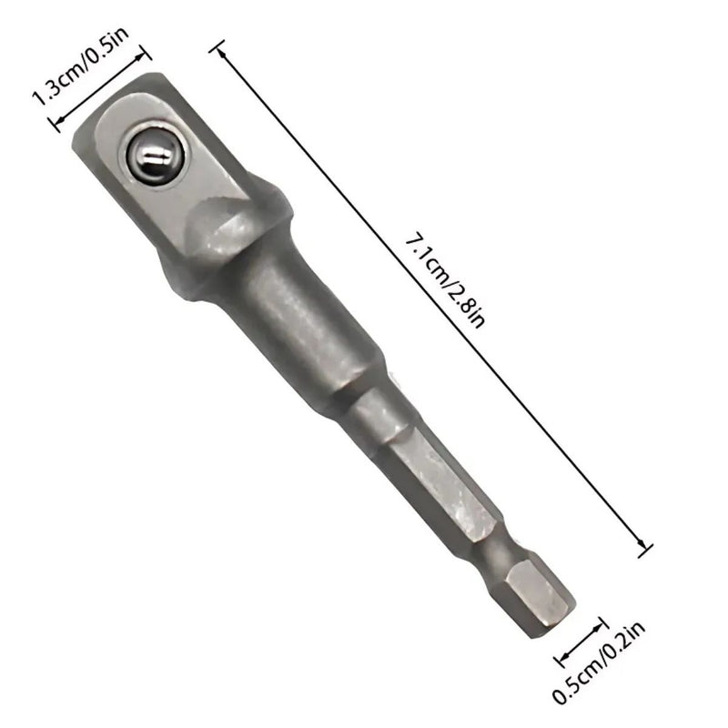 Adaptador Para Gato hidraulico de Tijera. Conector Para Taladro Eléctrico o de Impacto.