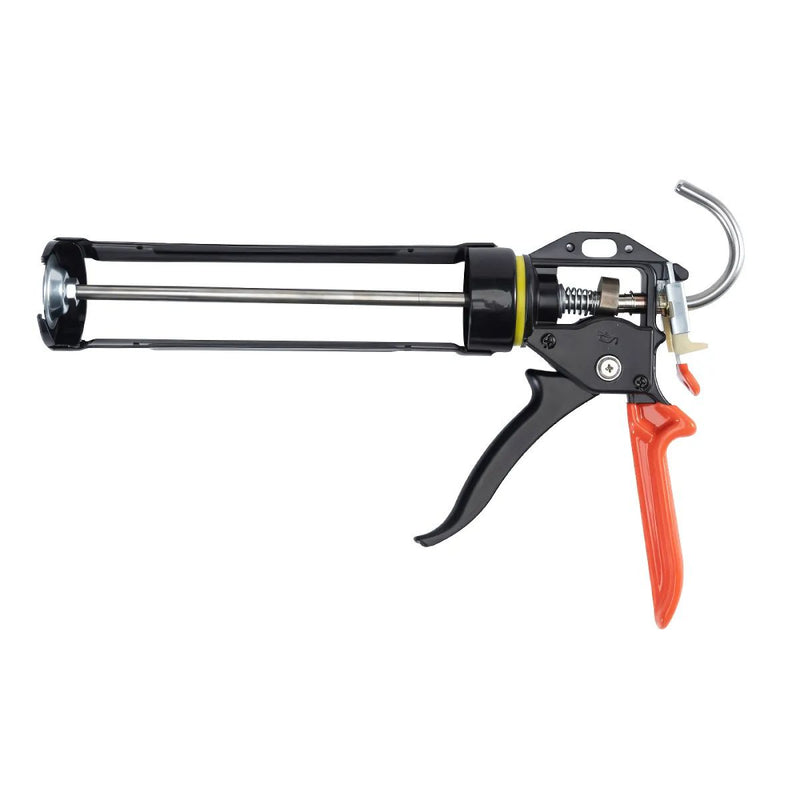 Pistola De Calafateo Para Higth Tack Silicona. Aplicador De Cartuchos De Adhesivo Y Selladores. Calafateadora. Ahorra esfuerzo 18:1 (9 axis con balinera)