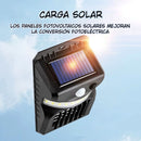 Lámpara Solar Antimosquitos De 26 LED Con Sensor De Movimiento. Luz Blanca Y Cálida. Trampa Mata Insectos con panel solar.