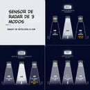 Lámpara Solar Antimosquitos De 26 LED Con Sensor De Movimiento. Luz Blanca Y Cálida. Trampa Mata Insectos con panel solar.