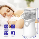 Nebulizador Portátil Recargable Por USB-C. Inhalador De Mano Silencioso Para Asma, Tos, Resfriado y Alergias.