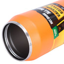 Botella De Agua Térmica 1200ml. Termo naranja De Doble Pared. Acero Inoxidable. Libre de BPA.
