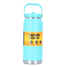 Botella De Agua Térmica 1200ml. Termo celeste De Doble Pared. Acero Inoxidable. Libre de BPA.