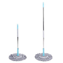 Trapeador Giratorio. Con Mopa de tela Absorbente con Sistema de Autoescurrido Manual. Lampazo.