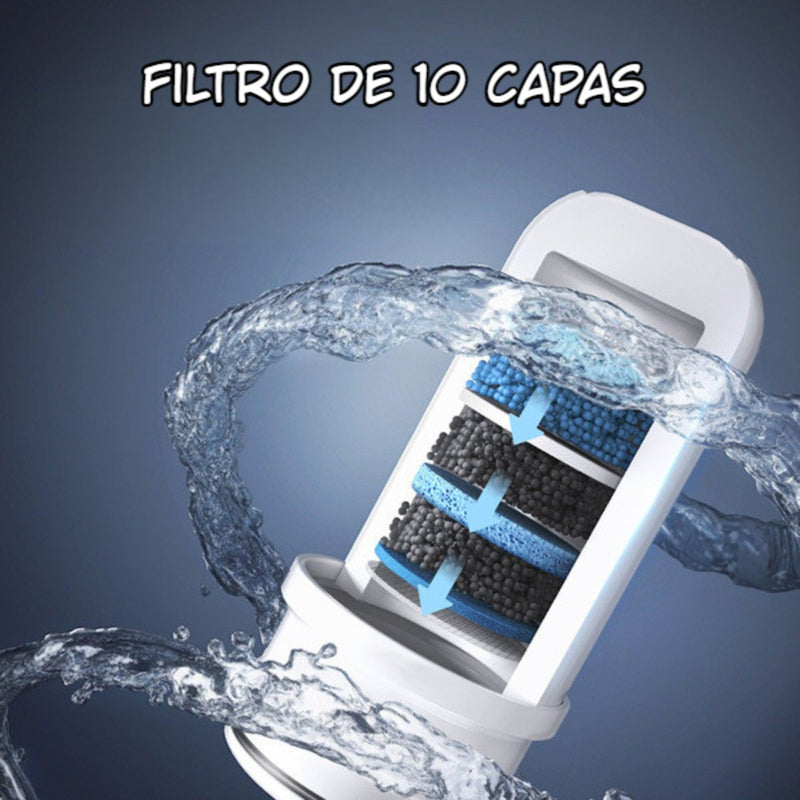 Filtro de Repuesto de Cerámica con 10 Capas para Purificador de Grifo. Compatible con TU307.