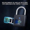 Candado Inteligente con Huella Digital. Sin Llaves ni Contraseña, Apertura Rápida de 0.5s. Smart lock.