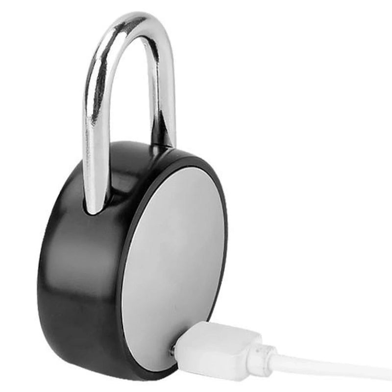 Candado Inteligente con Huella Digital Resistente al Agua IP65. Cuerpo Metálico Antirrobo. Smart lock.