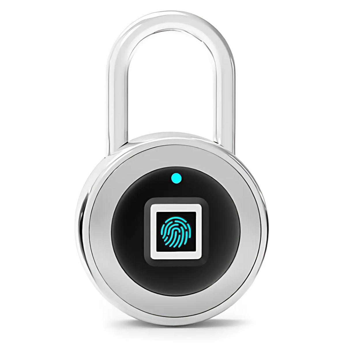 Candado Inteligente con Huella Digital Resistente al Agua IP65. Cuerpo Metálico Antirrobo. Smart lock.