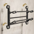 Zapatera De Pared Plegable 65x29cm. Organizador De Zapatos de 2 niveles. Estante De Almacenaje Para Hogar.