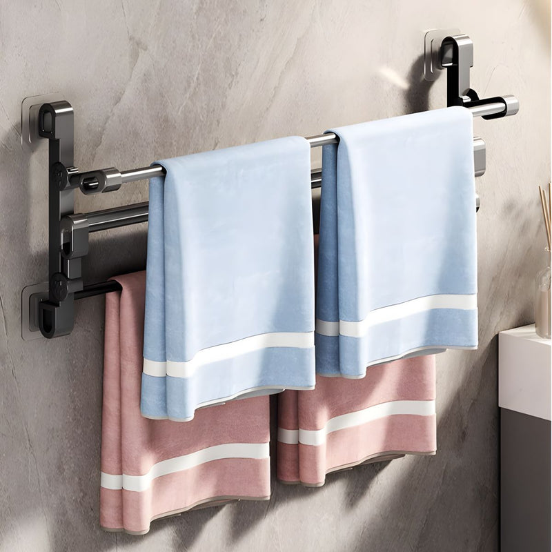 Zapatera De Pared Plegable 65x29cm. Organizador De Zapatos de 2 niveles. Estante De Almacenaje Para Hogar.