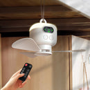 Abanico Ventilador Portátil Recargable con Control Remoto. Abanico de 3 Velocidades, Aspas Desmontables de 10" 27 cm.