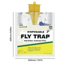 Trampa para Moscas Desechable con Cebo, Uso Exterior. Atrapa hasta 20,000 Moscas. 214 x 198 mm