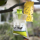 Trampa para Moscas Desechable con Cebo, Uso Exterior. Atrapa hasta 20,000 Moscas. 214 x 198 mm