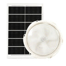 Lámpara Solar LED De Techo 200W Con Panel De Silicio Y Control Remoto. Luz Blanca Fría Para Interiores Y Exteriores con panel solar.
