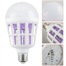 Bombillo Mata Mosquitos. Lámpara Antimosquitos LED 15W 110V Con Luz Ultravioleta. Foco Mata Insectos. Luz Nocturna Repelente.