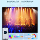 Foco Bombillo LED Inteligente RGB 15W Wifi y Bluetooth. Luz Multicolor Regulable con Control Remoto y App .