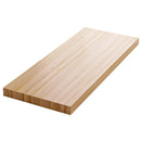 Repisa Flotante de Madera Natural con barniz (Unidad). Repisa de pared. Tablilla 50x30cm. 16 mm grosor