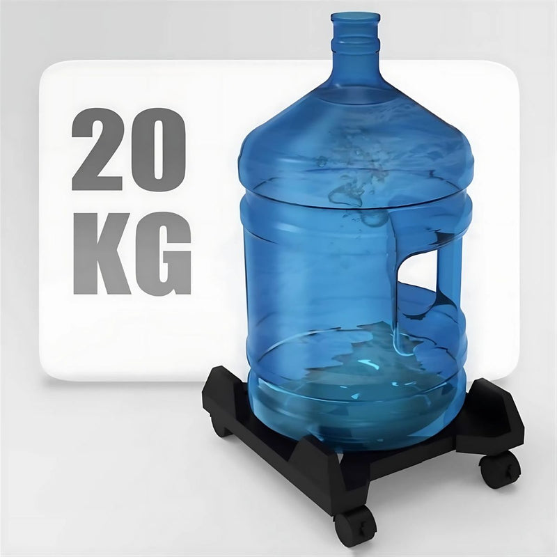 Base de CPU gamer Soporte Ajustable Ruedas 360°. Base Móvil con Bloqueo. Capacidad hasta 20kg.