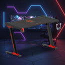 Mesa Escritorio Gamer con Luces RGB. Mesa para Computadora 120x60cm. Diseño Ergonómico y Estable. Accesorios Integrados.