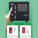 Transformador Eléctrico 5000VA. Convertidor De Voltaje Monofásico 110V-220V con Pantalla Digital y USB 5V.