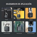 Candado Inteligente Impermeable IP67. Cerradura Teclado numérico y programación de hasta 10 códigos.