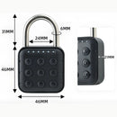 Candado Inteligente Impermeable IP67. Cerradura Teclado numérico y programación de hasta 10 códigos.