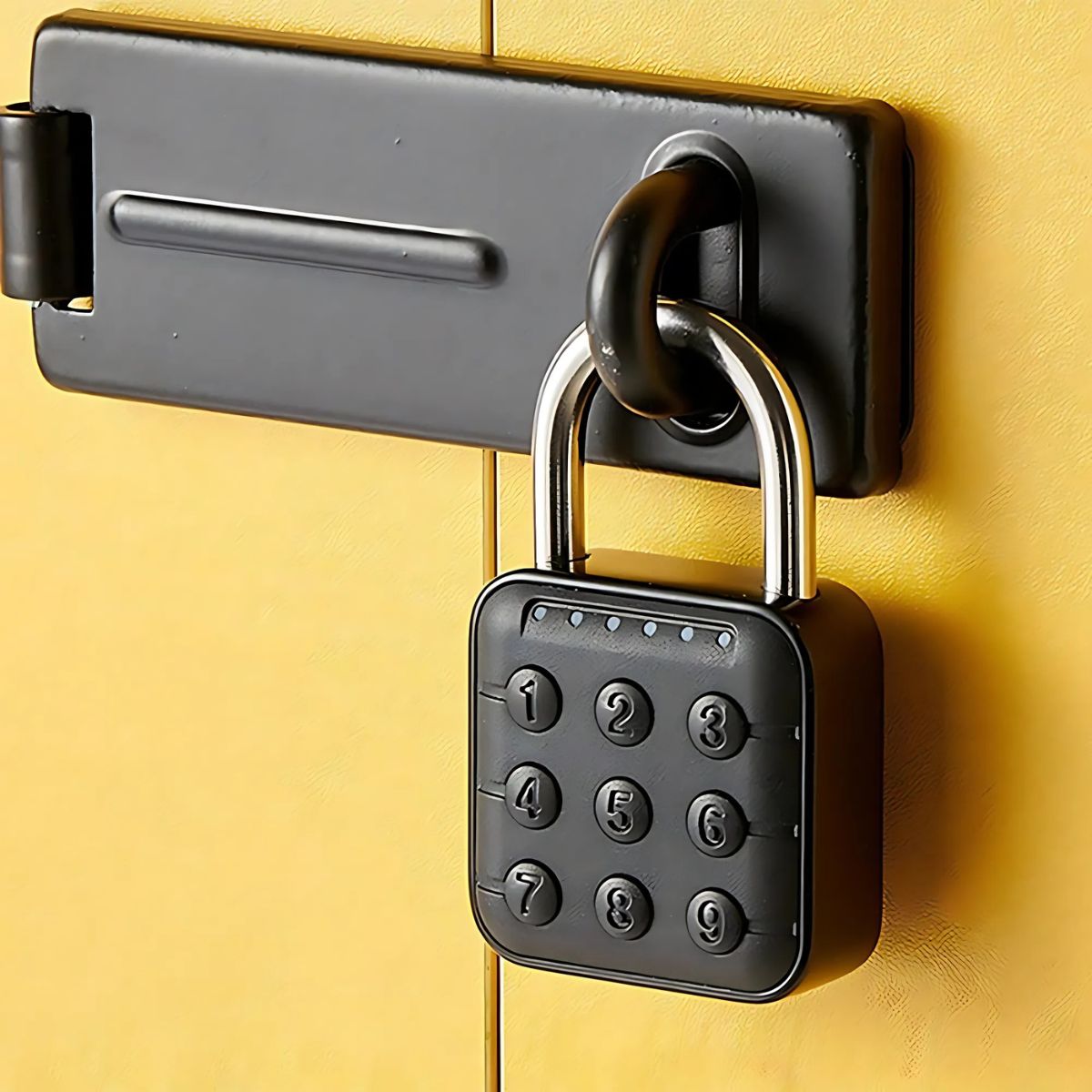 Candado Inteligente Impermeable IP67. Cerradura Teclado numérico y programación de hasta 10 códigos.