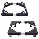 Base Móvil Universal Ajustable (45-56cm) Con Ruedas Para Mover Muebles, Lavadora Y Refrigerador. Carga Max. 305 Lbs (138 Kgs)